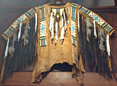 Faces the Wind - Northern Cheyenne Ceremonial Shirt