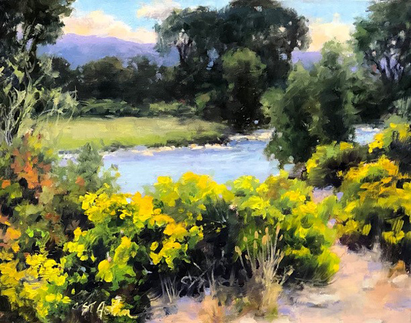 Chamisa in Bloom (Yampa River)