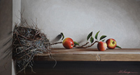 Robin's Nest with Apples